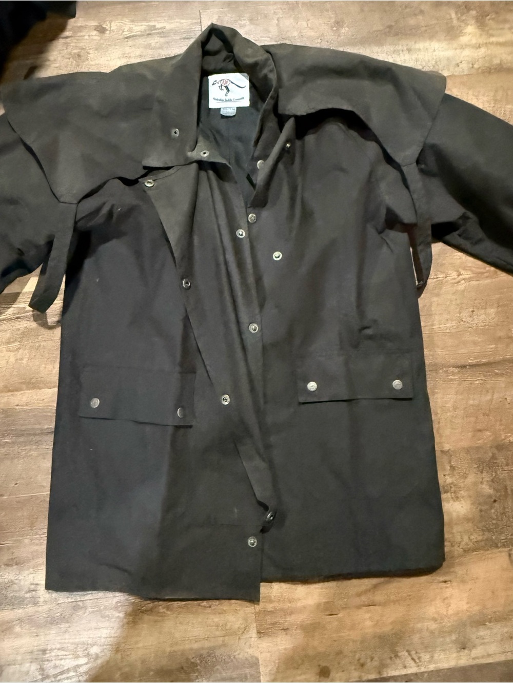 American Saddle Company Oilskin Duster